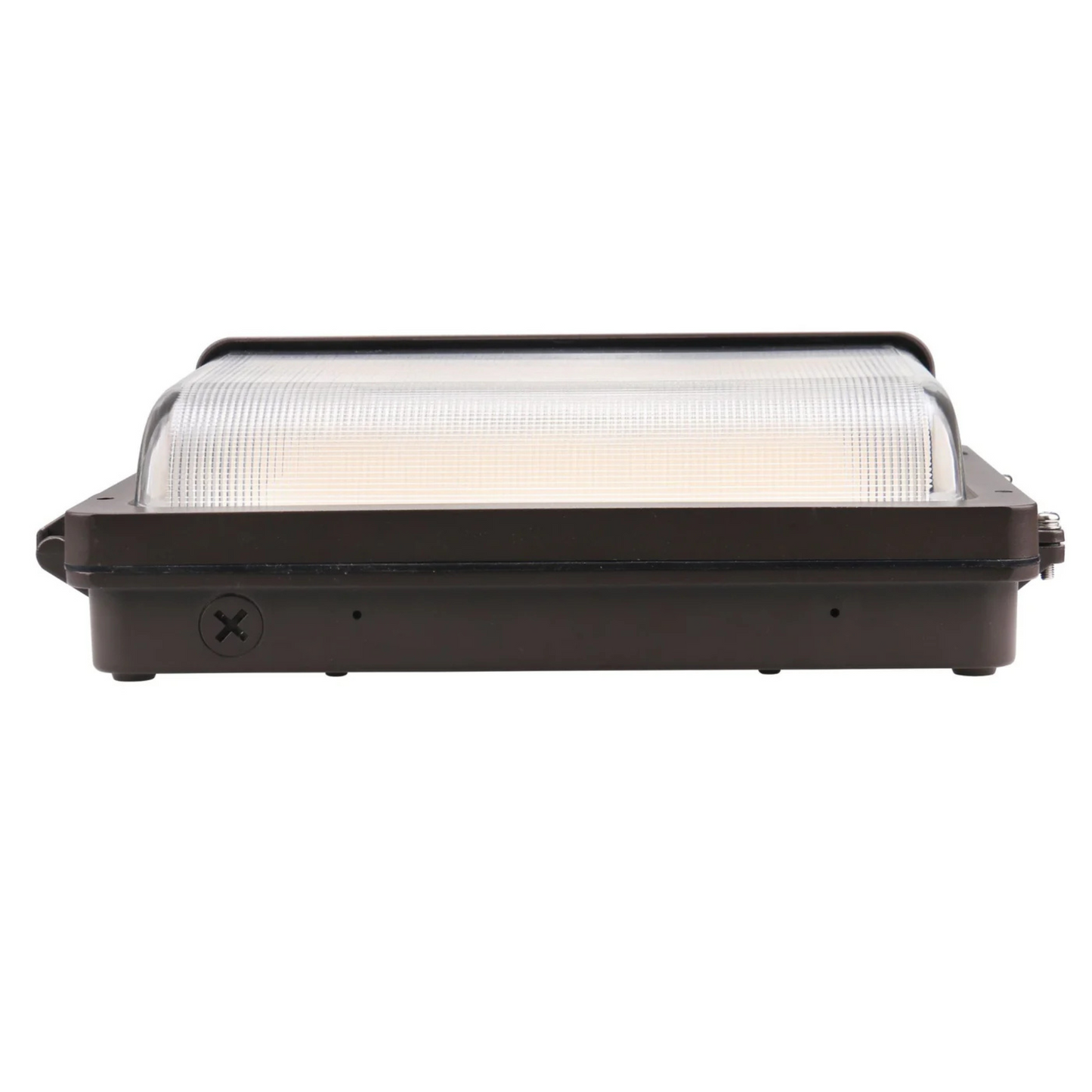 120W/100W/80W Power Adjustable-5000K/4000K/3000K CCT Adjustable-AC 120~277V-130 Lm Per Slim Watts-Wall Pack Light Titanium Line-T02