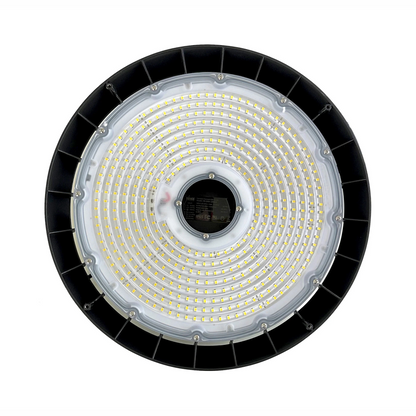 240W-5700K-AC 120~277V-33,600 Lm-Round High Bay Light Titanium Line-T01