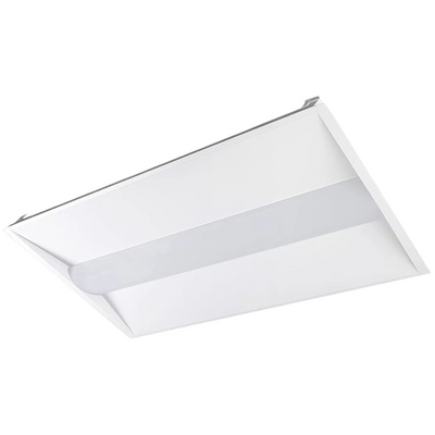 2x4-72W/60W/50W/40W/30W Power Adjustable-6500K/5000K/40000K/3500K/3000K CCT Adjustable-AC 120~277V-Max 9,360 Lm-Troffer Light Titanium Line-01 (4pcs Package)