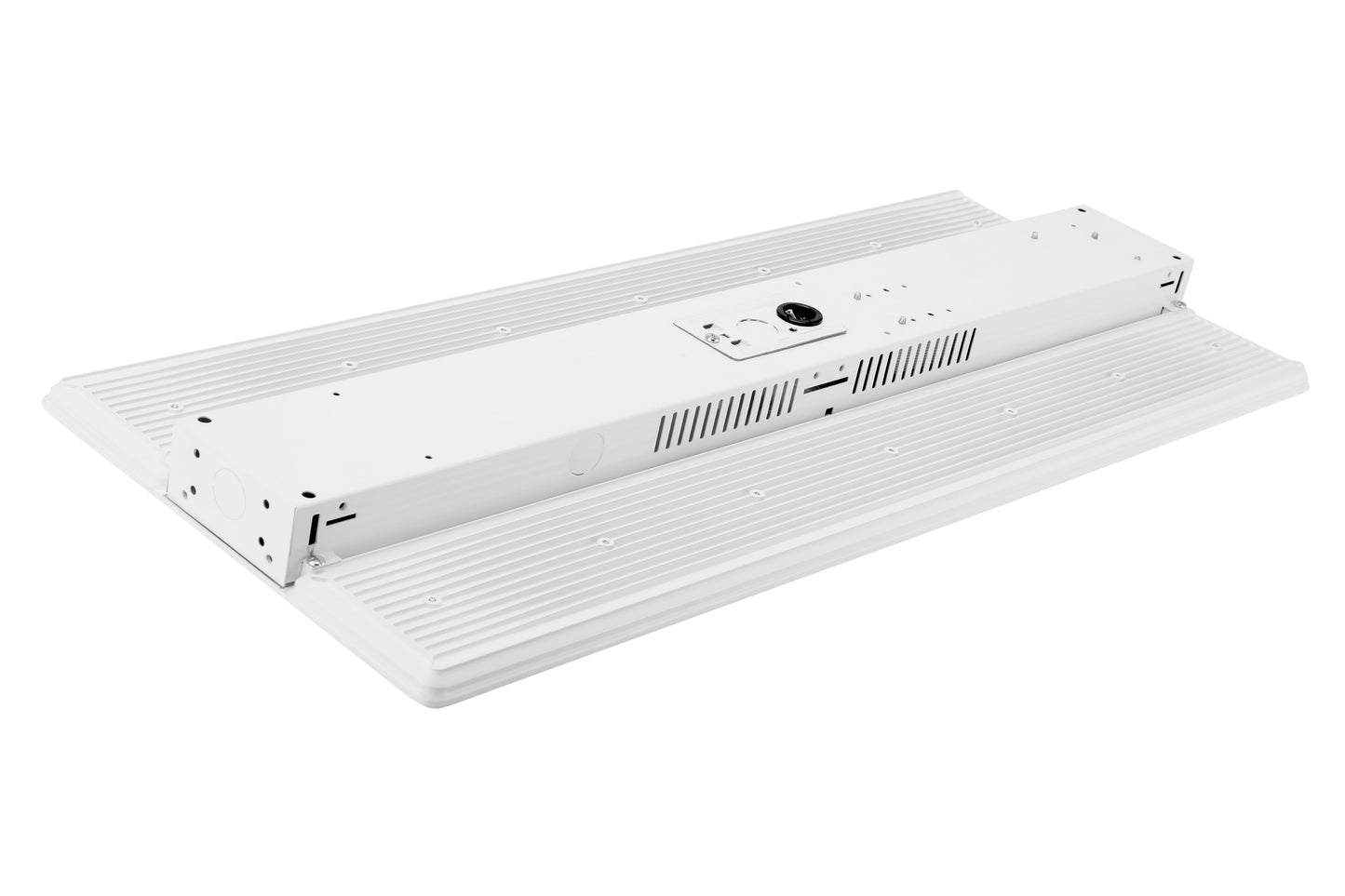2'x1'-300W/240W/180W/120W Power Adjustable-5000K/4000K CCT Adjustable-AC 347-480V-Max 42,000 Lm-Linear High Bay Light Platinum Line-01