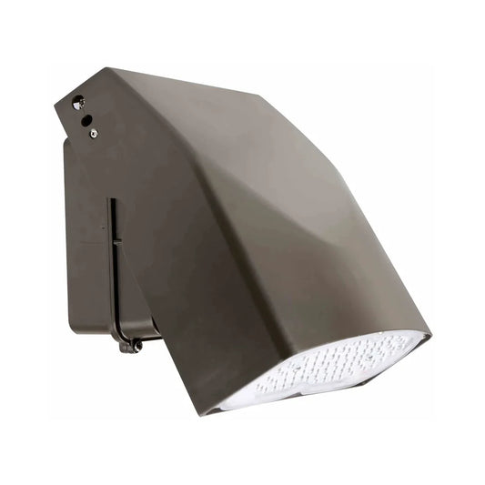 40W/27W Power Adjustable-5000K/4000K/3000K CCT Adjustable-AC 120~277V-Max 5,200 Lm- Adjustable Wall Pack Light Platinum Line-01