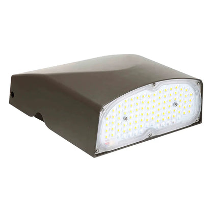 40W/27W Power Adjustable-5000K/4000K/3000K CCT Adjustable-AC 120~277V-Max 5,200 Lm- Adjustable Wall Pack Light Platinum Line-01