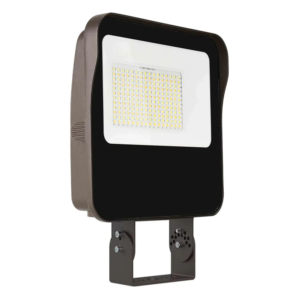 27W/20W/15W/11W Power Adjustable-5000K/4000K/3000K CCT Adjustable-AC 120~277V-York Mount-Max 3,800 Lm-Flood Light Platinum Line-01