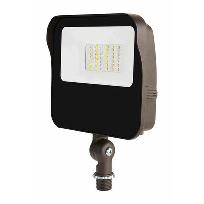 65W/52W/40W/26W Power Adjustable-5000K/4000K/3000K CCT Adjustable-AC 120~277V-Knuckle Mount-Max 9,700 Lm-Flood Light Platinum Line-01