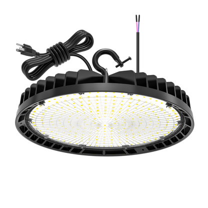 240W/200W/150W Power Adjustable-5000K/4000K/3000K CCT Adjustable-AC 120~277V-140 Lm Per Watts-Round High Bay Light Magic Line-M02